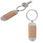 KH4798 Brenham Woodtone Key Ring With Custom Imprint